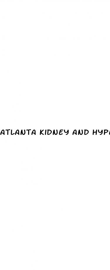 atlanta kidney and hypertension