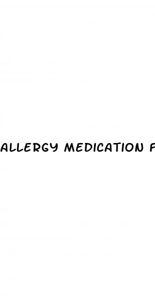 allergy medication for adults with high blood pressure