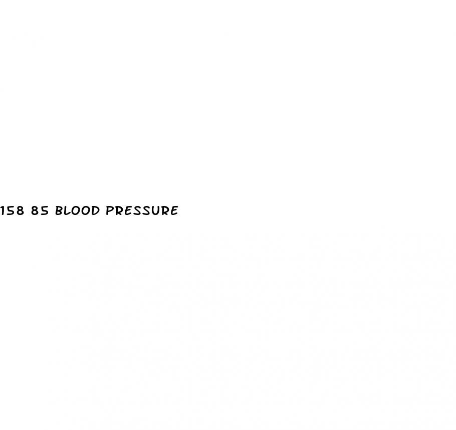 158 85 blood pressure