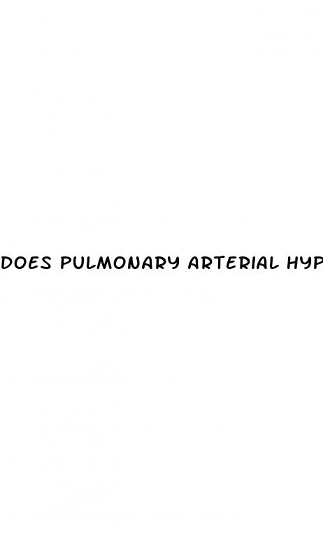 does pulmonary arterial hypertension cause stroke