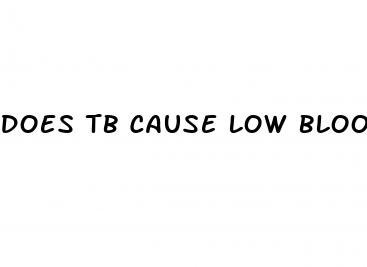 does tb cause low blood pressure