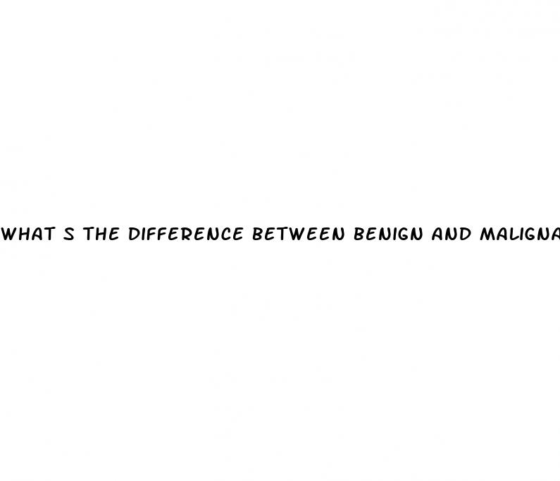 what s the difference between benign and malignant hypertension