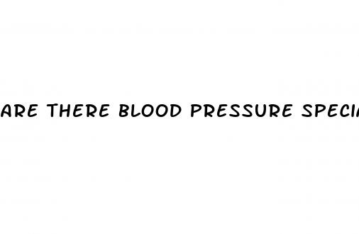 are there blood pressure specialists