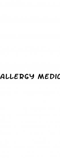 allergy medicine for patients with high blood pressure