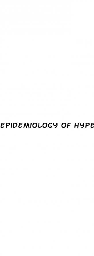 epidemiology of hypertension in the united states