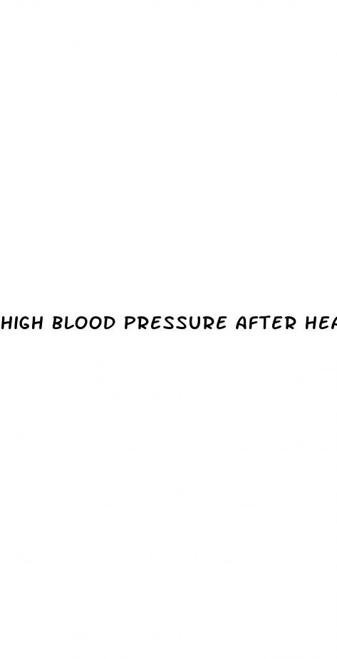 high blood pressure after heart bypass