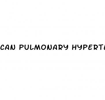 can pulmonary hypertension cause anemia