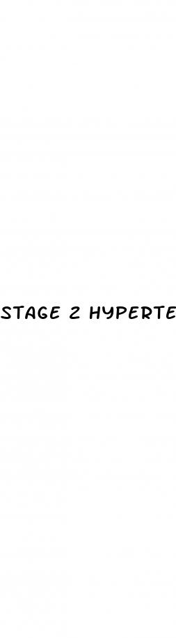 stage 2 hypertension guidelines