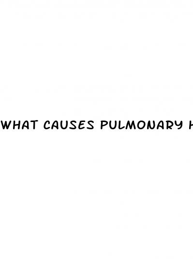 what causes pulmonary hypertension in dogs