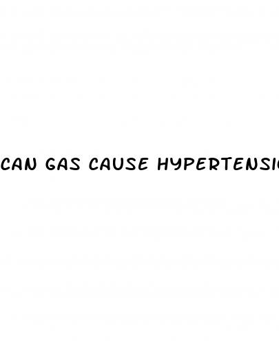can gas cause hypertension