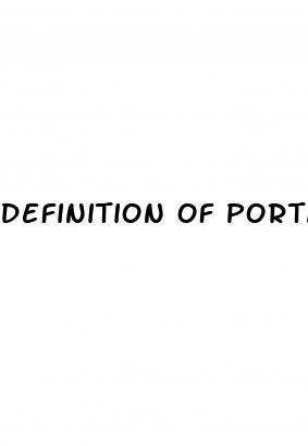 definition of portal hypertension