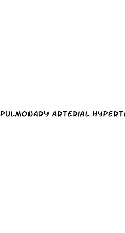 pulmonary arterial hypertension progression