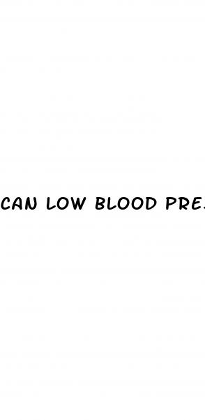 can low blood pressure cause eye problems