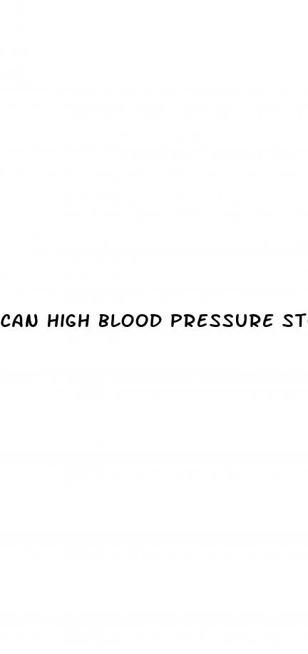 can high blood pressure stop your period