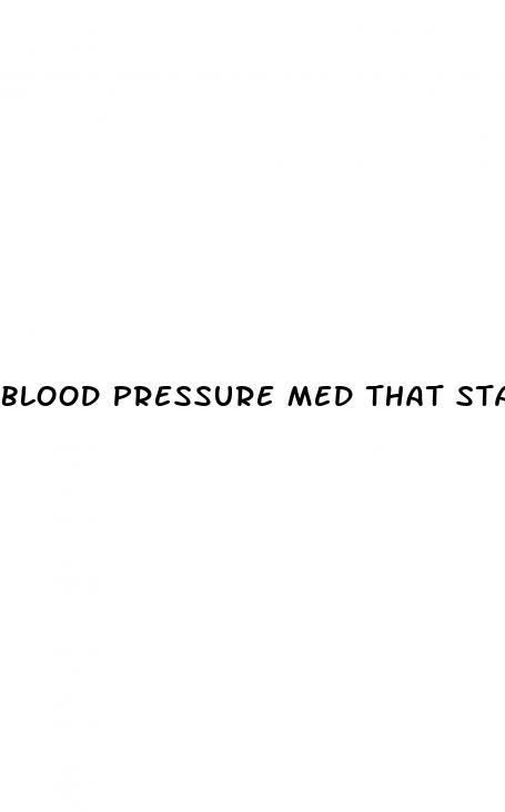blood pressure med that starts with a