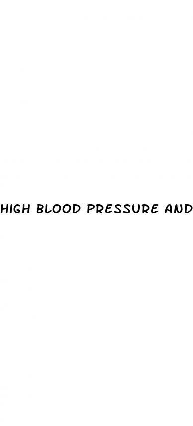 high blood pressure and water retention