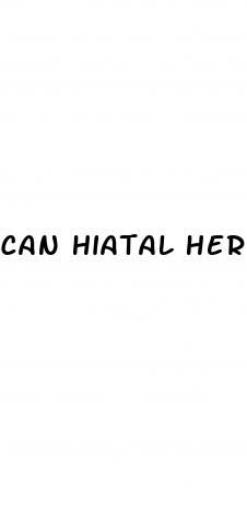 can hiatal hernia cause high blood pressure