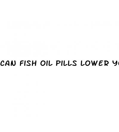 can fish oil pills lower your blood pressure