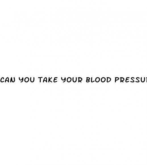 can you take your blood pressure laying down