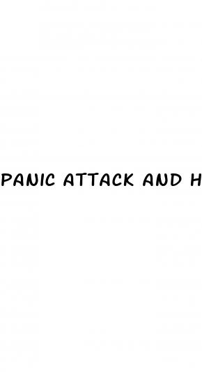 panic attack and high blood pressure