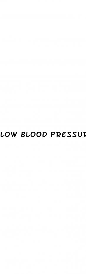 low blood pressure after heart surgery