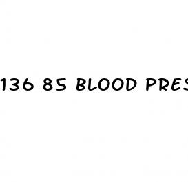 136 85 blood pressure