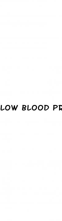 low blood pressure preeclampsia