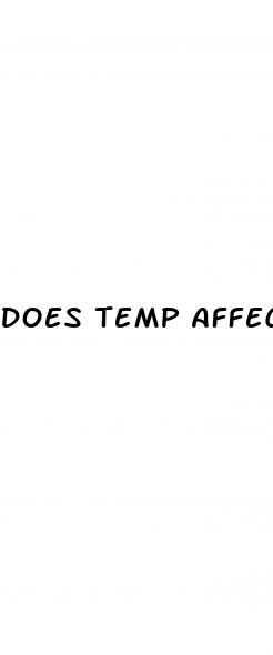 does temp affect blood pressure