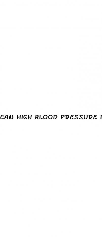 can high blood pressure damage be reversed