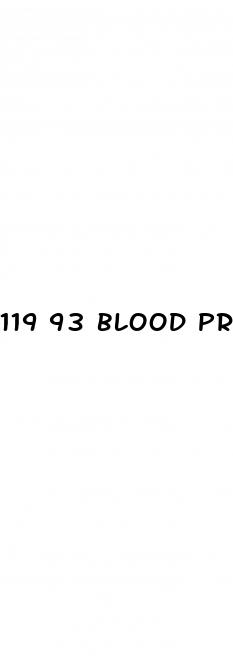 119 93 blood pressure