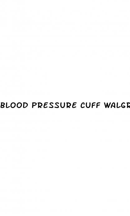 blood pressure cuff walgreens