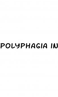 polyphagia in diabetes