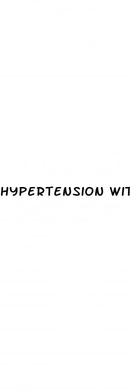 hypertension with headache