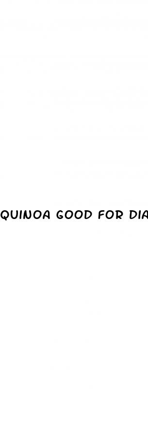 quinoa good for diabetes