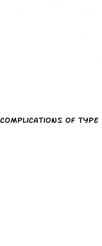 complications of type 2 diabetes