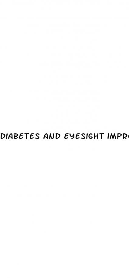 diabetes and eyesight improvement