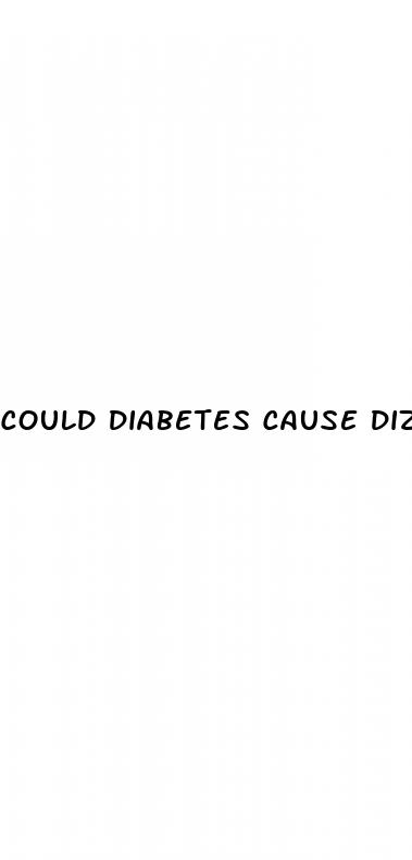 could diabetes cause dizziness