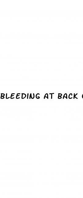 bleeding at back of eye diabetes