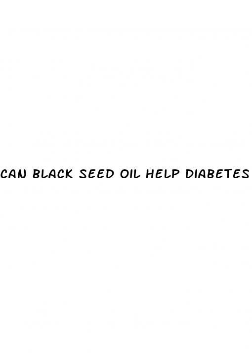 can black seed oil help diabetes