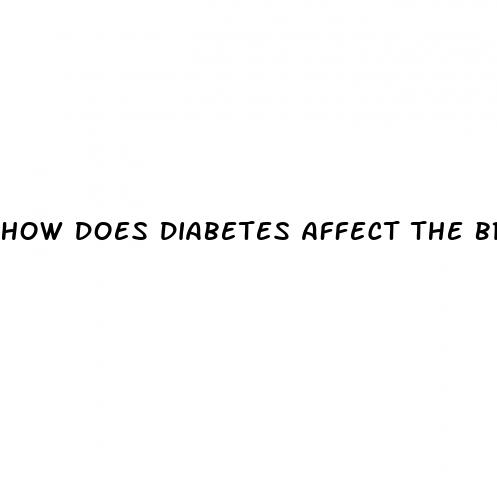 how does diabetes affect the brain