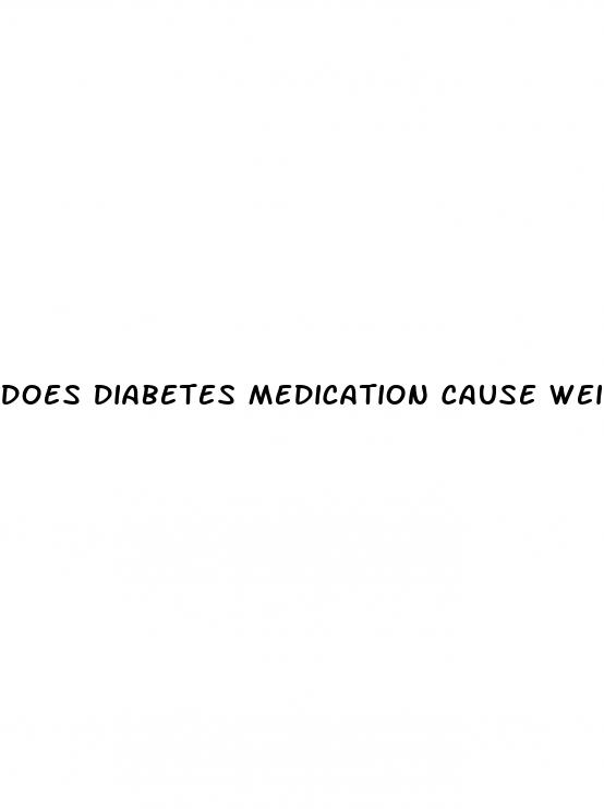 does diabetes medication cause weight loss