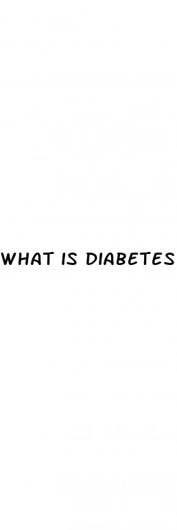 what is diabetes pdf