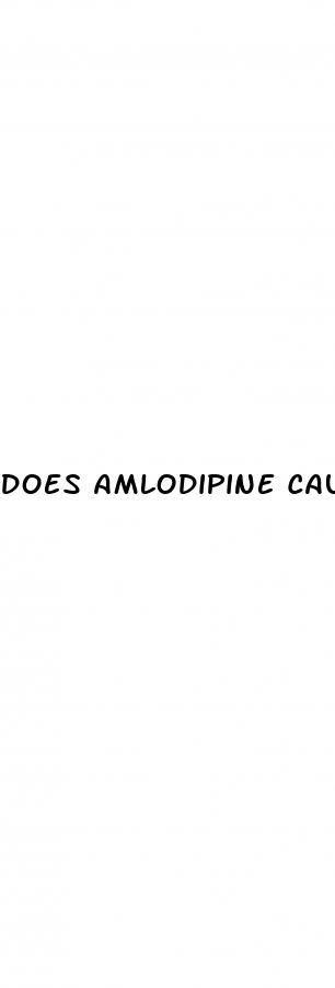 does amlodipine cause diabetes