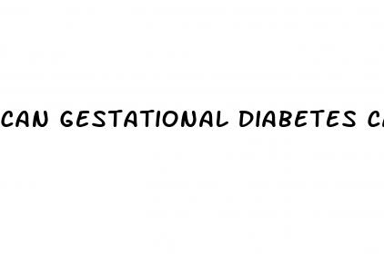 can gestational diabetes cause uti
