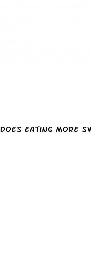 does eating more sweets cause diabetes