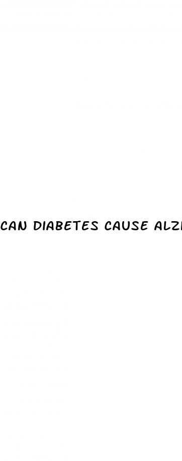 can diabetes cause alzheimer s
