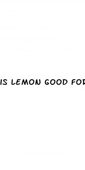 is lemon good for diabetes