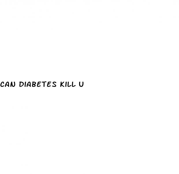 can diabetes kill u