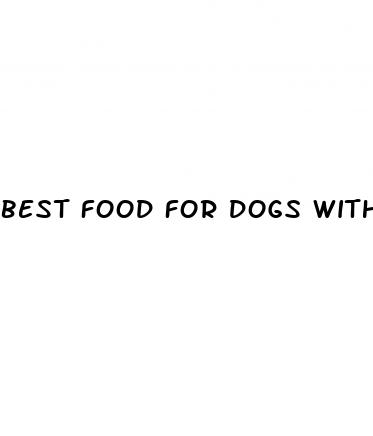 best food for dogs with diabetes