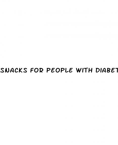 snacks for people with diabetes